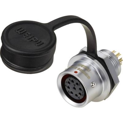 Weipu SF1212/S9 Ronde connector Koppeling, recht Totaal aantal polen: 9 Serie (ronde connectoren): SF12 1 stuk(s)