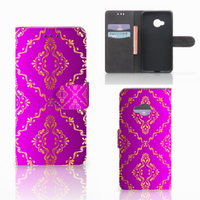 Wallet Case HTC U Play Barok Roze - thumbnail