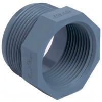 Aquaforte Verloopring 1¼" Buitendraad naar 1" Binnendraad - Druk PVC Adapter voor Vijver