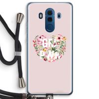 GRL PWR Flower: Huawei Mate 10 Pro Transparant Hoesje met koord