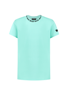 Ballin T-shirt met print - Donker mint