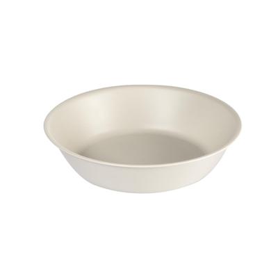 Duni kunststof schaal diep ø17,8cm beige