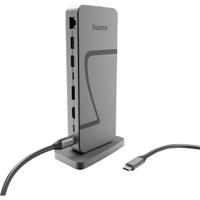 Hama Connect2Office Speed USB-C dockingstation USB-C Power Delivery, Ondersteunt 8K@30 Hz (1x) / 4K@30Hz (2x)