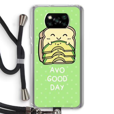 Avo Good Day: Xiaomi Poco X3 NFC Transparant Hoesje met koord