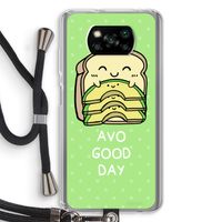 Avo Good Day: Xiaomi Poco X3 NFC Transparant Hoesje met koord