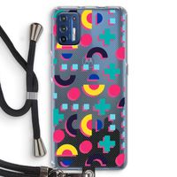 8-bit N°2: Motorola Moto G9 Plus Transparant Hoesje met koord