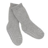 GoBabyGo antislip sokjes Grey melange-0-6 mnd
