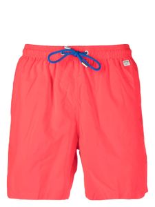 MC2 Saint Barth short de bain à patch logo - Rouge