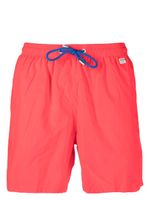 MC2 Saint Barth short de bain à patch logo - Rouge MC2 Saint Barth short de bain à patch logo - Rouge