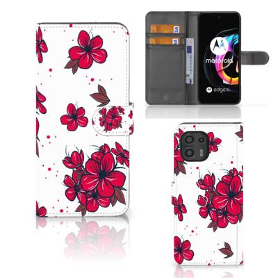 Motorola Edge 20 Lite Hoesje Blossom Red