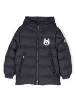 Moncler Enfant doudoune Mark à capuche - Bleu - thumbnail