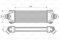Intercooler, inlaatluchtkoeler 818550