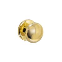 Intersteel VoordeurknopPaddenstoel messing ongelakt - 0010.393030 - thumbnail