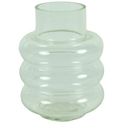 Countryfield Bloemenvaas Bubbles - helder transparant - glas - D17 x H22 cm