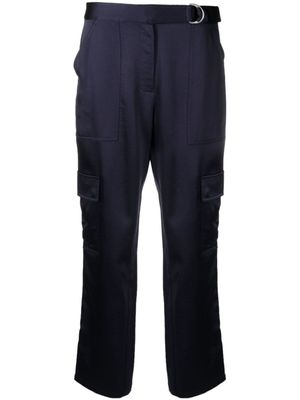 Simkhai pantalon fuselé en satin - Bleu