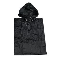 Falconetti Regenponcho One Size Unisex - Zwart - thumbnail