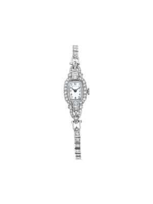 Hamilton Watch montre Cocktail 22 mm pre-owned - Blanc