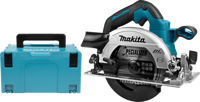 Makita DHS660ZJ handcirkelzaag 16,5 cm Zwart, Blauw, Grijs 5000 RPM - thumbnail