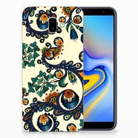 Siliconen Hoesje Samsung Galaxy J6 Plus (2018) Barok Flower - thumbnail