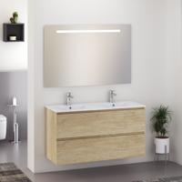 Xellanz Sephia Badkamermeubel Compleet Set - 120 cm Nature