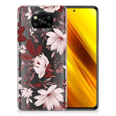 Hoesje maken Xiaomi Poco X3 | Poco X3 Pro Watercolor Flowers