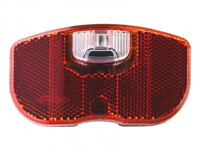 Simson Cliff batterij achterlicht bagagedrager led zwart
