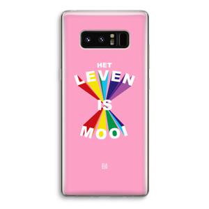 Het Leven Is Mooi: Samsung Galaxy Note 8 Transparant Hoesje