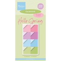 Marianne Design • paper pad cardstock hello spring