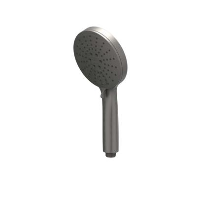 Handdouche IVY Verstelbaar 3-Standen met Antikalk Nozzels van ABS Kunststof Geborsteld Metal Black PVD