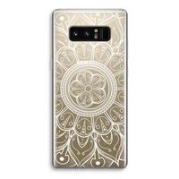 Roses Are Red: Samsung Galaxy Note 8 Transparant Hoesje