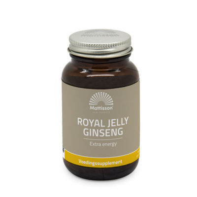 Mattisson Healthstyle Ginseng Royal Jelly Capsules