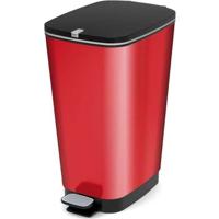 KIS Chic Bin Style Pedaalemmer - L - 50 l - Rood