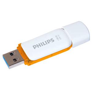Philips FM12FD75B/00 USB flash drive 128 GB USB Type-A 3.2 Gen 1 (3.1 Gen 1) Oranje, Wit