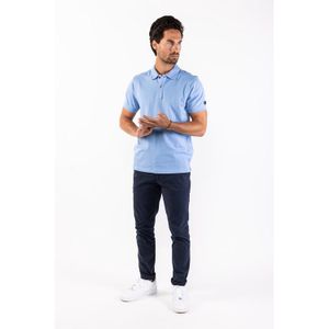 Poloshirt - Presly & Sun Heren polo - Denzel - Light Blue