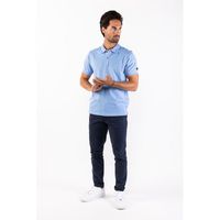 Poloshirt - Presly & Sun Heren polo - Denzel - Light Blue