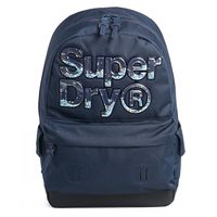 Superdry Montana Stripe Aqua Star Backpack Dark Navy - thumbnail