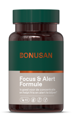Bonusan Focus & Alert Formule Capsules