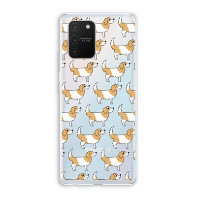 Doggy: Samsung Galaxy S10 Lite Transparant Hoesje