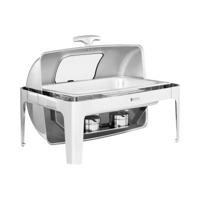 Chafing dish - GN 1/1 - Royal Catering - 8.5 L - 2 brandstofcellen - kijkvenster