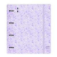 Ringmap Safta Light purple flowers Paars 27 X 32 X 4 cm - thumbnail