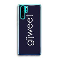 Gijweet: Huawei P30 Pro Transparant Hoesje