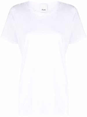Allude t-shirt en coton à manches courtes - Blanc