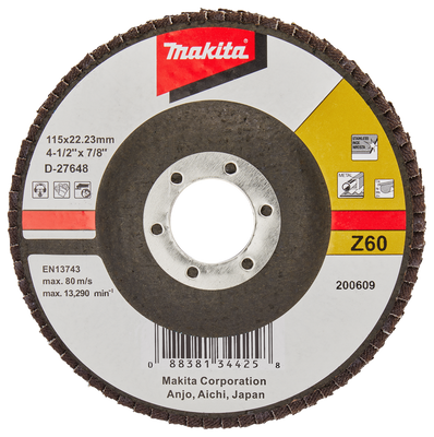 Makita Accessoires Lamellenschuurschijf 115mm Z40 - D-27648 D-27648