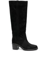 ISABEL MARANT bottes 55 mm en daim - Noir - thumbnail