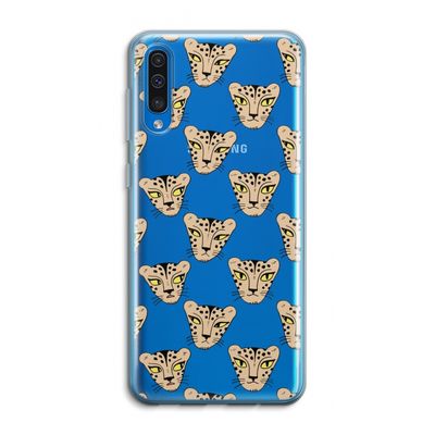 Tijger: Samsung Galaxy A50 Transparant Hoesje