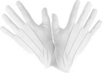 Witte handschoenen - thumbnail