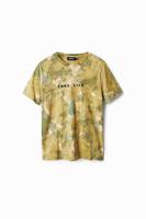 T-shirt met korte mouwen en camouflageprint - GREEN - S