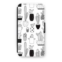 Cactusmotief: iPhone SE 2020 Flip Hoesje