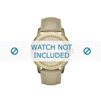 Horlogeband DKNY NY8435 Leder Bruin 20mm