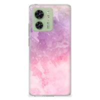 Smartphone hoesje Motorola Edge 40 Pink Purple Paint
